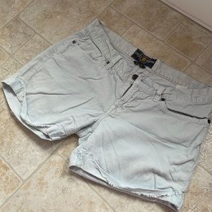 Light Blue lucky brand corduroy shorts